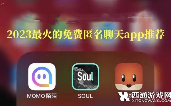 2023最火的免费匿名聊天app推荐